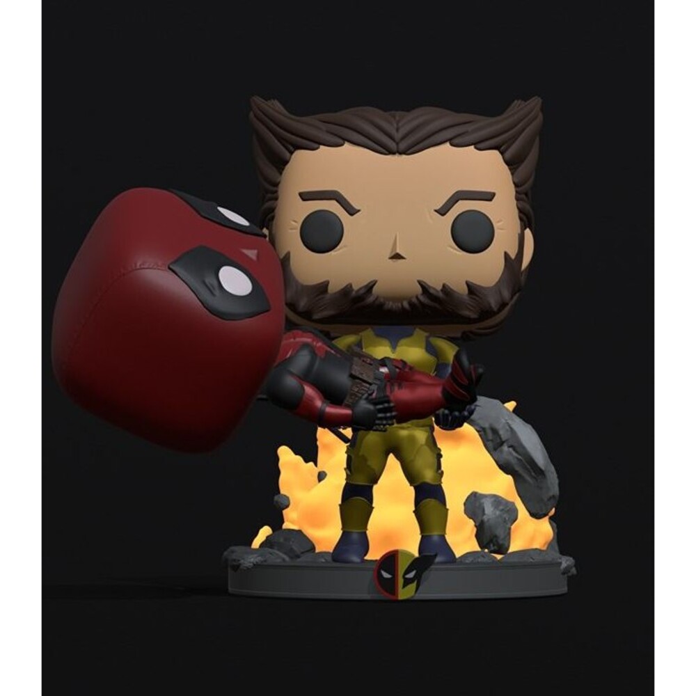 Custom Deadpool and wolverine POP Funko